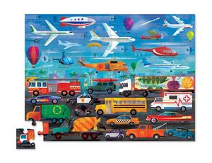 Things That Go Above & Below 60pc Puzzle - Crocodile Creek