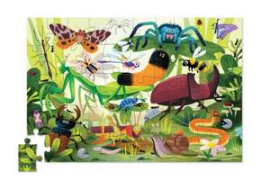 Back Yard Bugs Holographic Puzzle 50pc - Crocodile Creek