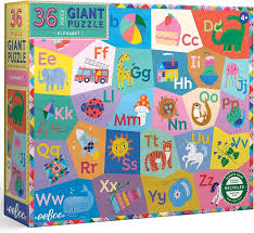 Alphabet Giant Floor Puzzle 36pc - eeBoo
