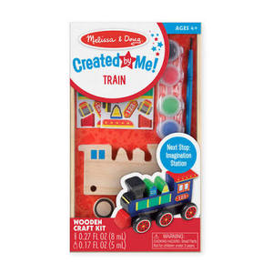 Collage: Created by Me Train - Melissa & Doug