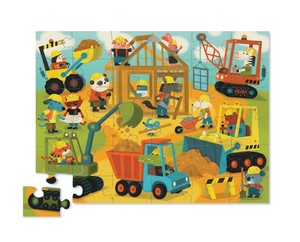 Busy Builders Shaped Box Puzzle 36pc - Crocodile Creek