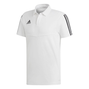 Adidas Tiro Co Polo - White / Black - Adult