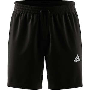 Adidas Shorts: Adidas Essentials Chelsea Small Logo Shorts - Adult - Black / White