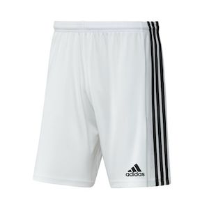 Adidas Shorts: Adidas Squadra Short - White / Black - Adult