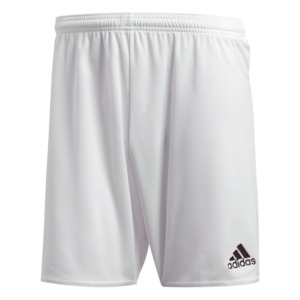 Adidas Shorts: Adidas Parma Short - White / Black - Adult