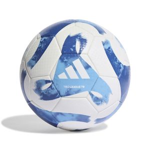 Adidas Balls: Adidas Tiro League Football - White / Royal / Light Blue