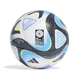Adidas Balls: Adidas OCEAUNZ Pro Ball - White / Navy / Blue
