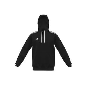Adidas Teamwear: Adidas Entrada Hoodie - Black / White