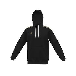 Adidas Teamwear: Adidas Entrada Hoodie - Black / Sand