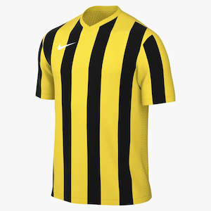 Nike Adult Jerseys: Nike Striped Division V Jersey - Adult - Tour Yellow / Black / White
