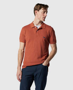 Rodd And Gunn Polos: The Gunn Polo - Terracotta