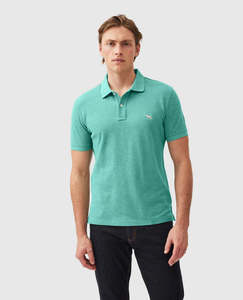 Rodd And Gunn Polos: The Gunn Polo - Turquoise