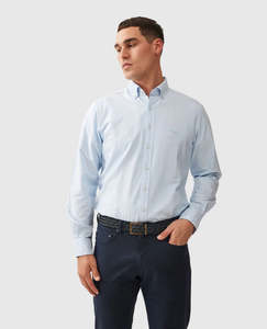 Rodd and Gunn Oxford Sports Fit Shirt - Powder Blue