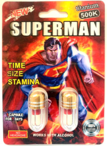 Superman Male Enhancement Capsule TWIN PACK
