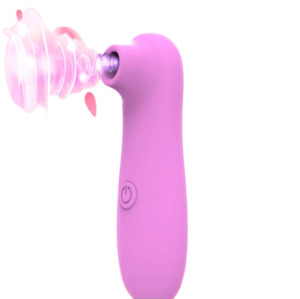 Vibrators: Satisfier Mini Sucking Vibrator