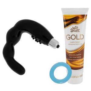 Cock Rings: Vibrating Joy, Wet Stuff Gold & Cock Ring Bundle