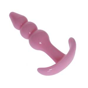 Male Anal Toys: Ribbed Pleasure Butt Plug