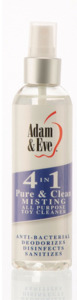 Sex Essentials: Adam & Eve - 4 in 1 Pure & Clean Misting Cleaner