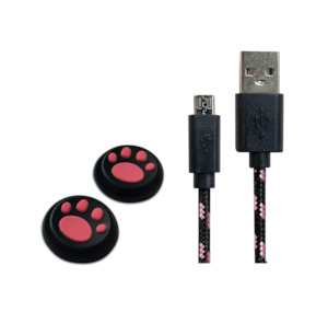 Playmax Pink Taboo PS4 Play & Charge Elite Kit