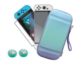Nintendo: PLAYMAX SWITCH CASE COMBO - OMBRE