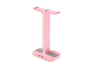 PLAYMAX PINK TABOO RGB HEADSET STAND