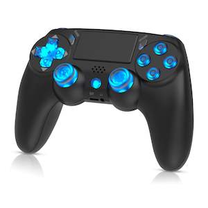 Playstation: Playmax PS4 / PC Wireless Controller (Black RGB)