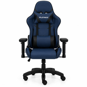 Gaming Chairs: Playmax Classic Gaming Chair Navy Blue