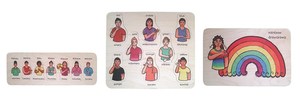 Products: Learn to Sign Puzzle Set (3pcs) - Play‘n’Learn – Educational Resources
