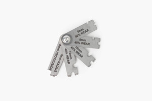 Products: Wear Gauge - Stainless PLAYSAFE NZ