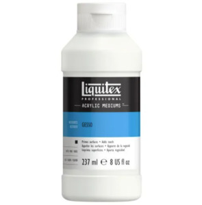 Rock Art Painting Supplies: Liquitex Professional Gesso Acrylic Mediums (237ml)