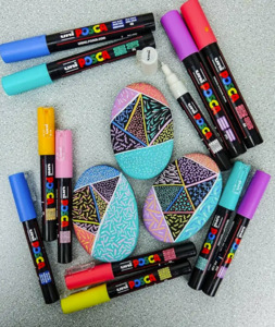 Premium Posca Art Rock Pen Paint Sets