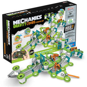 Geomag Mechanics Gravity Recycled Combo Starter Set 153 pcs (757) - STEAM Learning