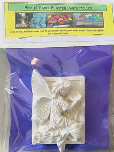 Pick N Paint Plaster Paris Moulds: Pick N Paint Plaster Paris -  FAIRY (Handmade in NZ)