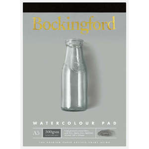 Stationery: Bockingford Pad Watercolour A5 300gsm 10 Leaf
