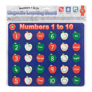 Magnetic Learning Board Numbers