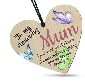Amazing Mum Wooden Gift Plaque