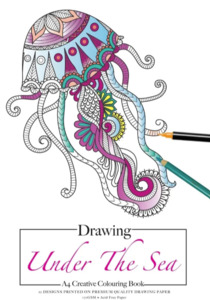 New Just Arrived: Jasart Colouring Book A4 Under the Sea