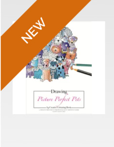 Mothers Day Collection: Jasart Colouring Book A4 Perfect Pets