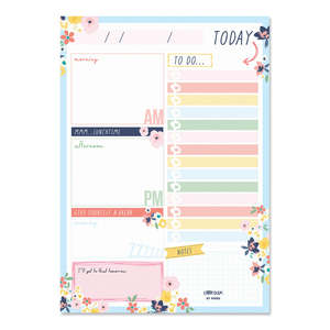 Best Bargins: Pukka Carpe Diem Daily Planner Pad Ditzy Floral