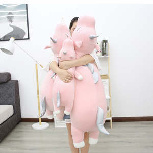 Hugs Baby: 24" Soft Design Pillow - Unicorn