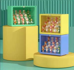 GOTO Macaron Color Dust-proof Plastic Storage Box S1