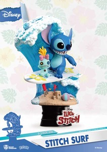 Beast Kingdom: Beast Kingdom D Stage Lilo and Stitch Stitch Surf