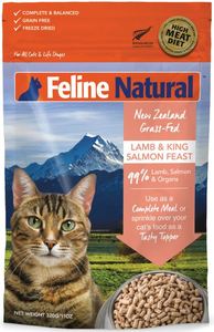 Pets: Feline Natural Freeze-Dried Core Diets - Lamb & Salmon Feast 320g
