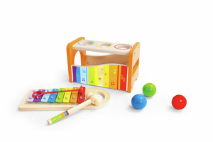 Best Sellers: Hape Pound and Tap Bench