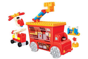 Best Sellers: Hape PolyM Fire Rescue Truck
