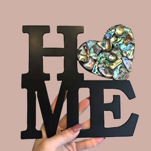 Paua Collection: Paua Home Heart