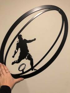 Hunting Fishing Wall Decor: Rugby Ball