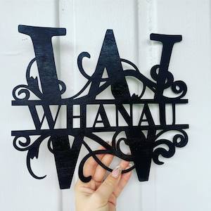 Wooden Personalised Letter Monogram