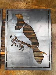 Outdoor Industrial Design Braziers: Woodpigeon Panel