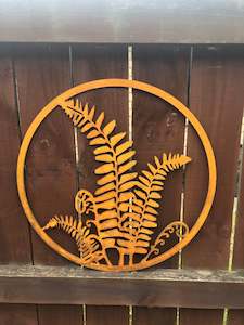 Moving Sale Final Day: Circular Fern Fronds